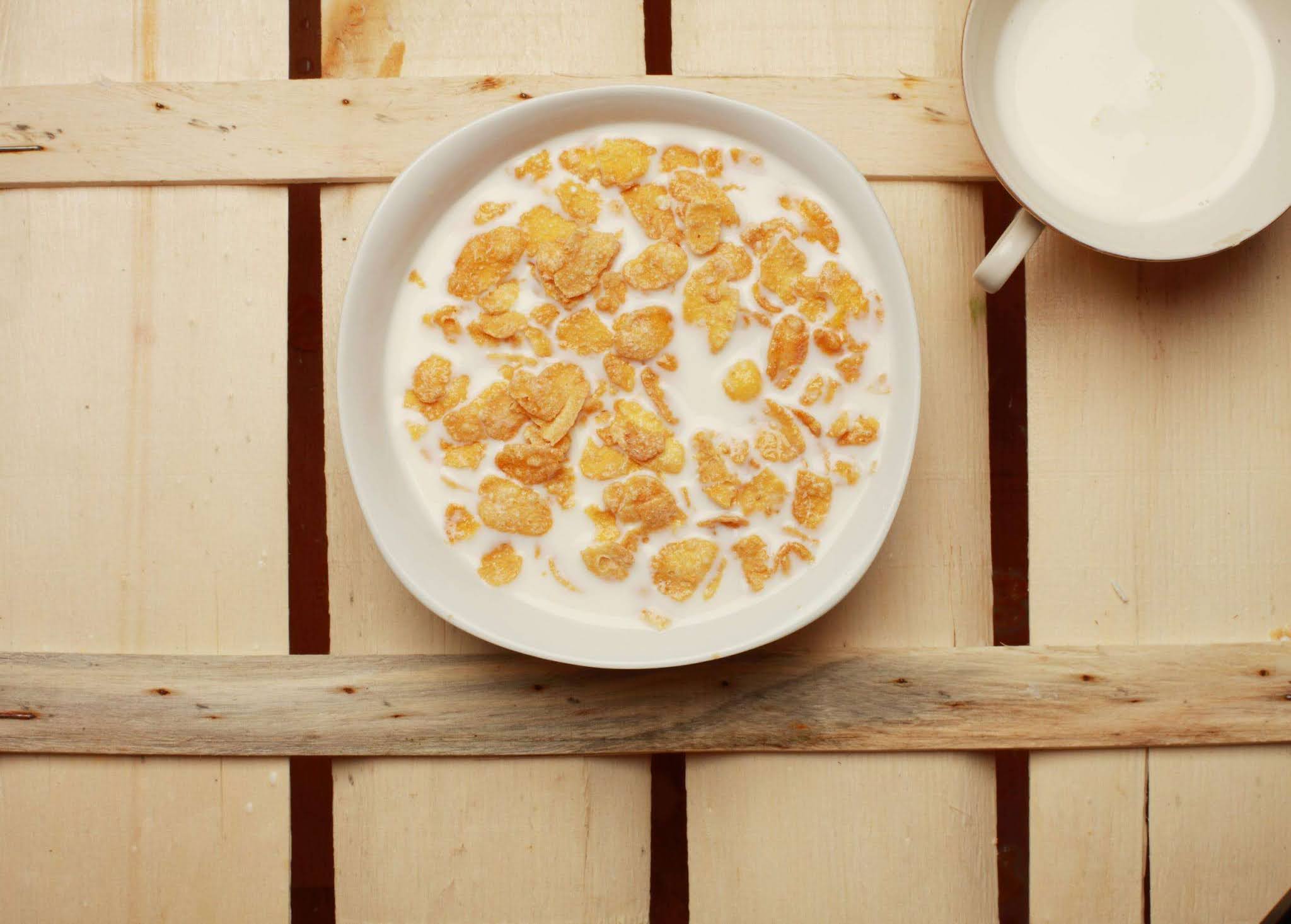 Cereal and milk