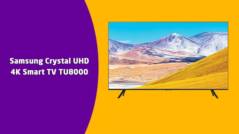 Samsung Crystal UHD 4K Smart TV TU8000